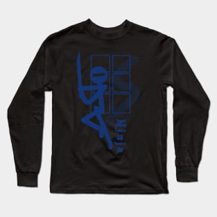 Stickman Ninja Long Sleeve T-Shirt